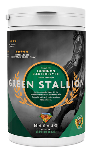 Green Stallion Luonnon Elektrolyytti 700g